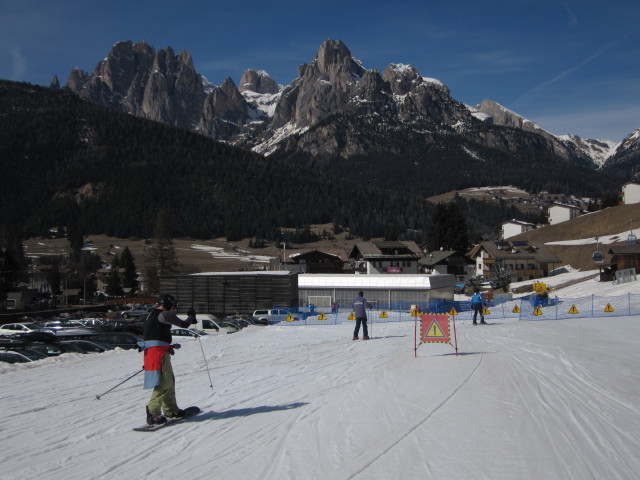 Markus auf der Piste 'Buffaure Panorama' (18. März)