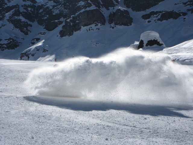 Markus auf der Piste Salere (19. März)