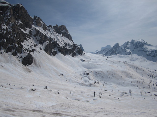 Sessellift Fedare/Forcella Nuvolau (21. März)