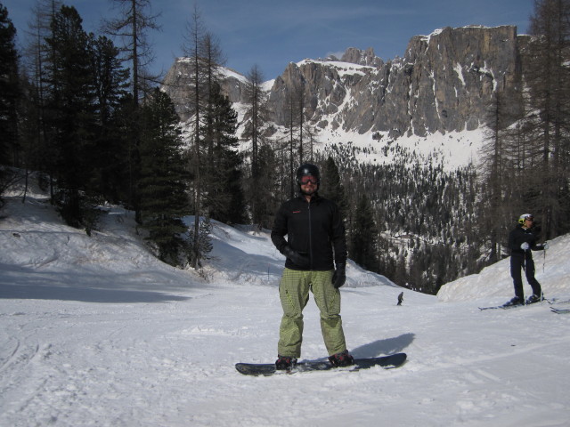 Markus auf der Piste 'Potor' (21. März)