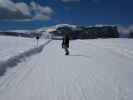 Markus auf der Piste 'Laurin - Paradiso' (16. März)