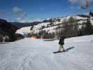 Markus auf der Piste 'Steger Dellai' (16. März)