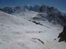 zwischen Forcella Pordoi und Passo Pordoi (20. März)