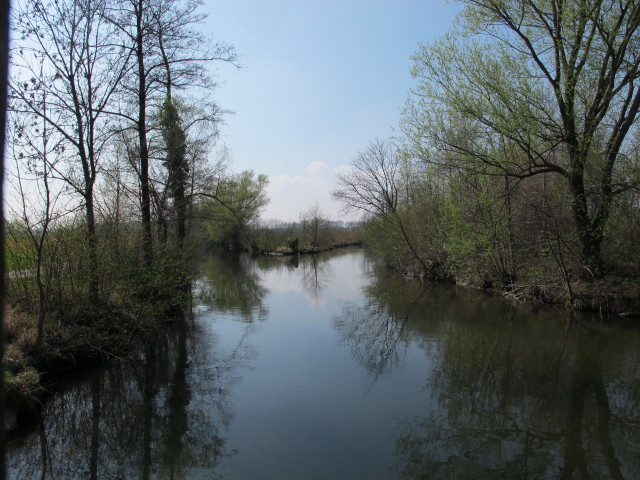 Zusammenfluss von Jesuitenbach, Neubach und Piesting