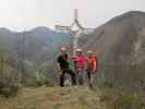 Axel, Martina und ich auf der Beisteinmauer, 632 m