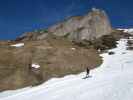 Markus auf der Piste 'Palinkopf - Gampenalp' (7. Apr.)