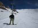 Markus auf der Piste 'Greitspitz - Höllkar' (7. Apr.)