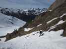 Markus neben der Piste 'Greitspitz - Höllkar' (7. Apr.)