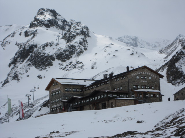 Dresdner H&uuml;tte, 2.308 m (13. Apr.)