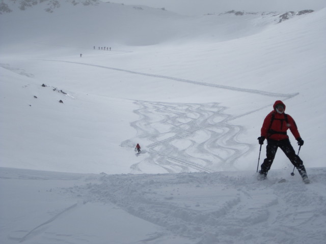Christoph und Gudrun am Rosskarferner (15. Apr.)