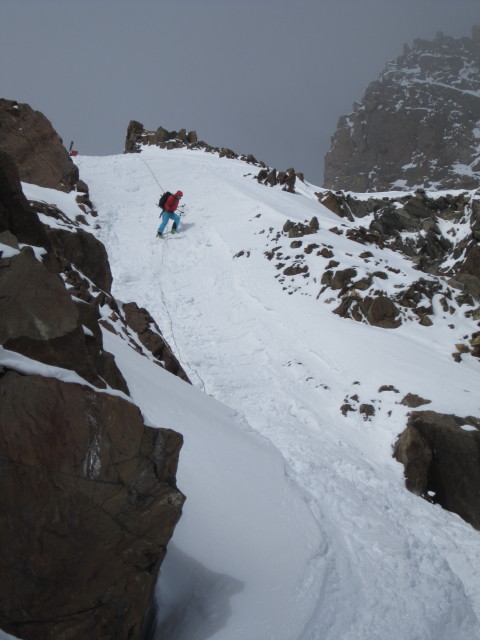 Kai zwischen Wildgratscharte und Alpeiner Ferner (16. Apr.)