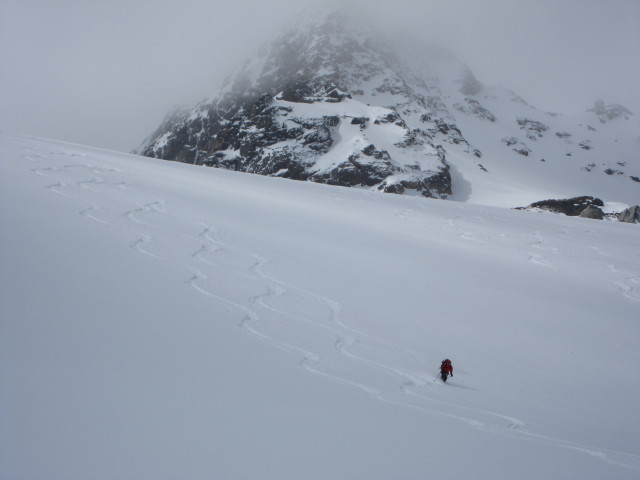 Gudrun am Alpeiner Ferner (16. Apr.)