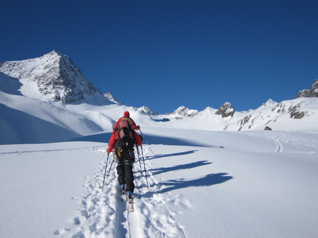 Gudrun und Christoph im Stiergschwez (17. Apr.)