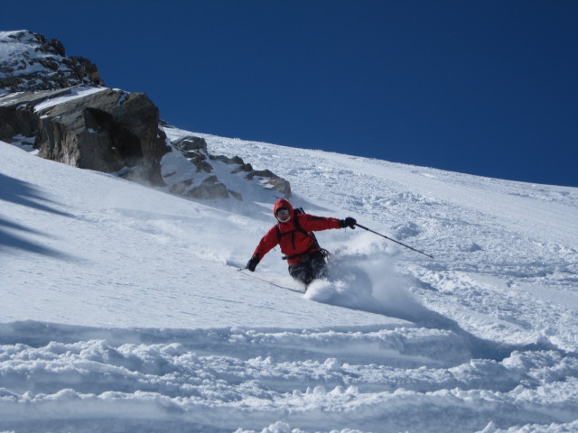 Gudrun am Sommerwandferner (17. Apr.)