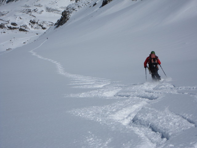 Kai und Gudrun am Sommerwandferner (17. Apr.)