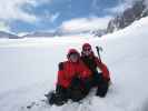 Gudrun und Christoph am Alpeiner Ferner (16. Apr.)