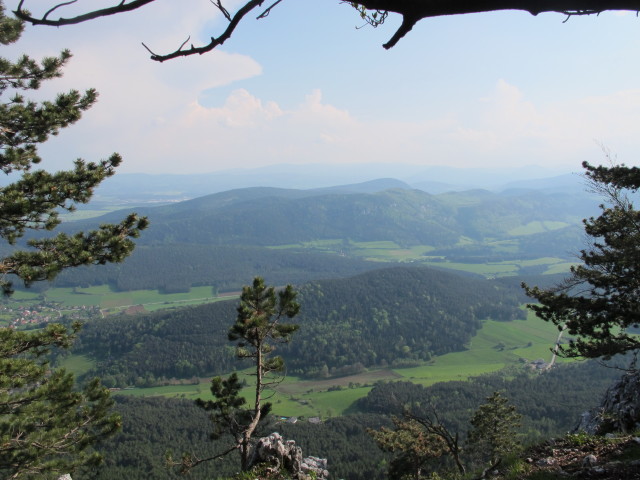 vom Gebirgsvereins-Klettersteig Richtung Süden