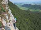 Gebirgsvereins-Klettersteig: Diana in der Weningerwand