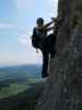 Gebirgsvereins-Klettersteig: Diana in der Weningerwand