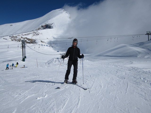 Ich bei der Bergstation des Keeslifts, 2.940 m