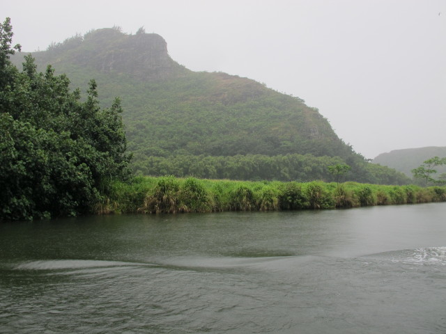 Mauna Kapu vom Wailua River aus (10. Mai)