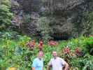 Papa und ich bei der Fern Grotto (10. Mai)