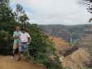 Papa und ich beim Waimea Canyon (12. Mai)