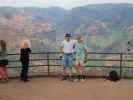 Ich und Papa am Waimea Canyon Lookout (12. Mai)