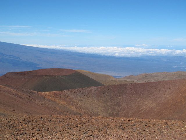 von Mauna Kea Richtung Südwesten (16. Mai)