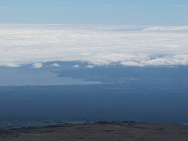 von Mauna Kea Richtung Südosten (16. Mai)