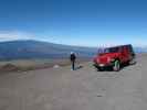 Papa auf der Mauna Kea Road (16. Mai)