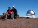 Ich und Papa am Mauna Kea, 4.205 m (16. Mai)