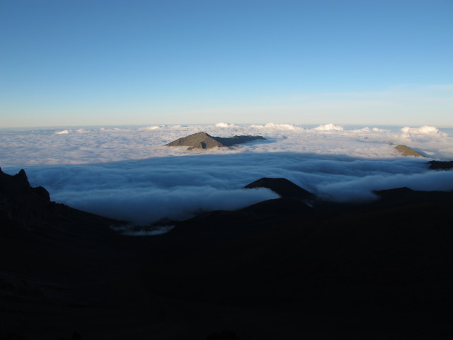 vom Haleakala Visitor Center Richtung Norden (18. Mai)