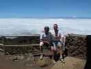 Papa und ich am Leleiwi Overlook, 2.694 m (18. Mai)