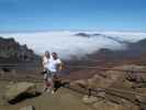 Ich und Papa beim Haleakala Visitor Center, 2.969 m (18. Mai)