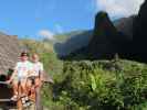 Ich und Papa im Iao Valley State Park (20. Mai)