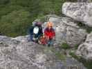 Stefan, Tim und Kerstin am Grat