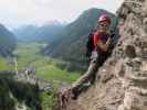 Peter Kofler-Klettersteig: Carmen im dritten Teil