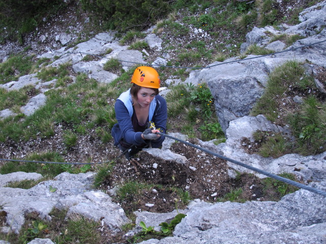 S&uuml;d&ouml;stlicher &Uuml;bungsklettersteig Prielschutzhaus: Hannelore (6. Juni)