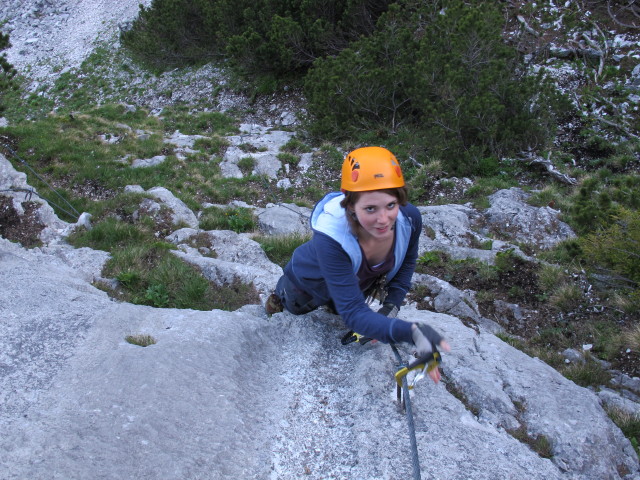 Nordwestlicher &Uuml;bungsklettersteig Prielschutzhaus: Hannelore (6. Juni)