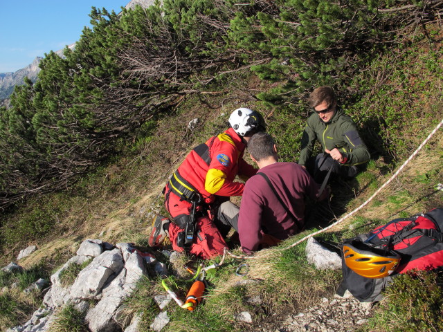 Erich und Christian am K&uuml;hplan (7. Juni)