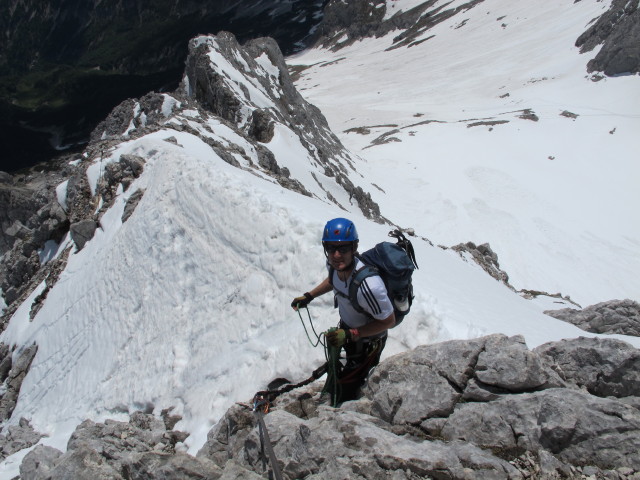 Bert-Rinesch-Klettersteig: Christian am S&uuml;dgrat (7. Juni)
