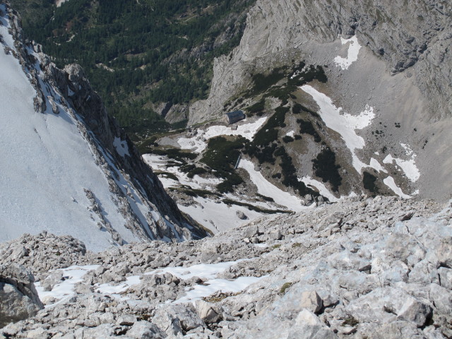 Welser H&uuml;tte von Weg 262 aus (7. Juni)