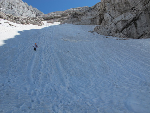 Hannelore auf Weg 215 auf den Fleischb&auml;nken (7. Juni)