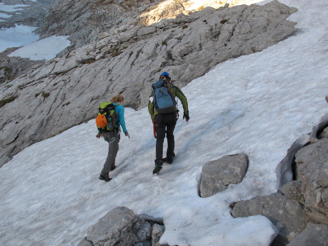 Sabrina und Christian zwischen Teicheln und Tassilo-Klettersteig (8. Juni)