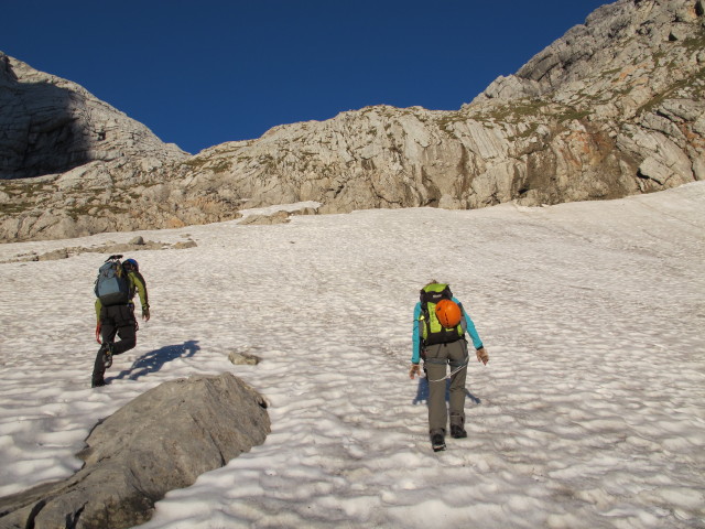 Christian und Sabrina zwischen Teicheln und Tassilo-Klettersteig (8. Juni)