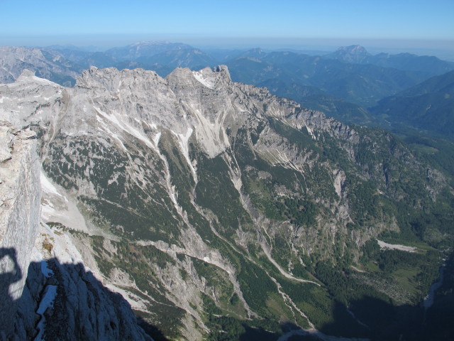 vom Tassilo-Klettersteig Richtung Nordwesten (8. Juni)