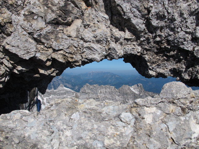 Tassilo-Klettersteig: Felsenfenster (8. Juni)