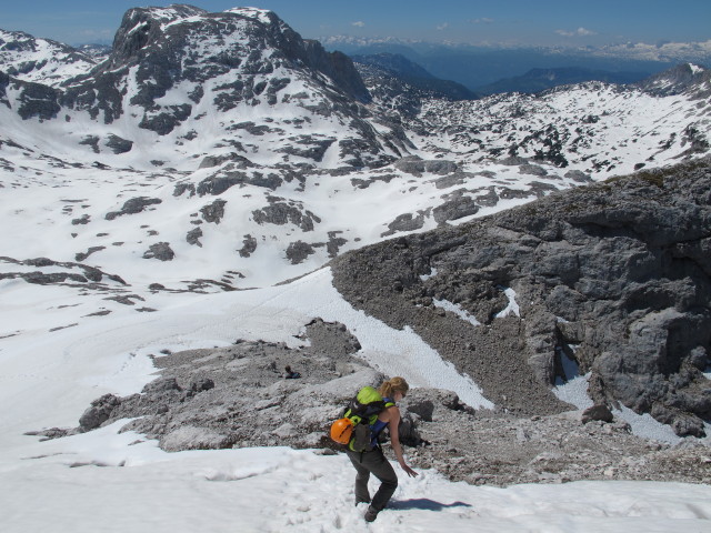 Sabrina auf der Pfaffenschneid (8. Juni)