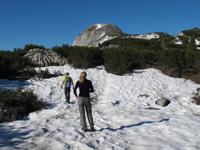 Christian und Sabrina zwischen Elmwiese und Elmanger (9. Juni)